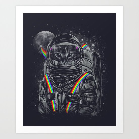 Space Mission Art Print