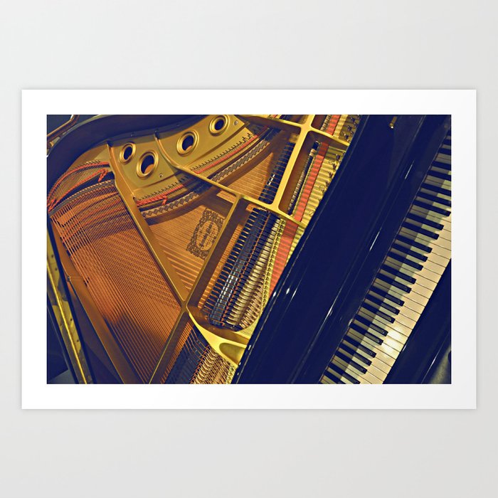 Grand Piano Art Print