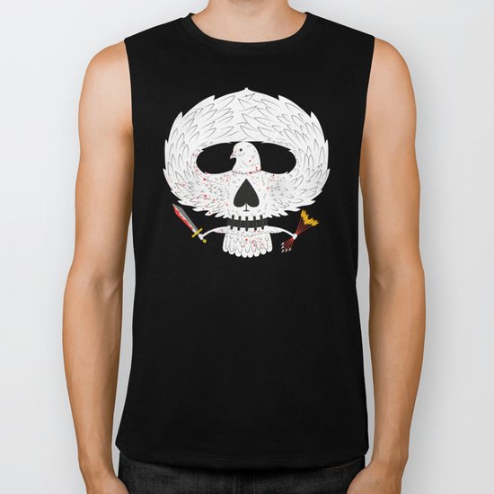 Dove of Death Biker Tank
