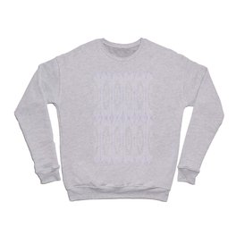 Nappy Faux Velvet Shimmering Diamonds in Lilac Crewneck Sweatshirt