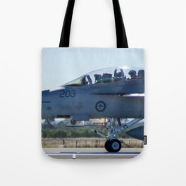 RAAF FA-18 Hornet Tote Bag