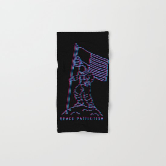 Patriotic Spaceman Hand & Bath Towel