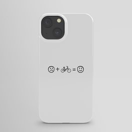 Cycling Makes You Happy iPhone Case