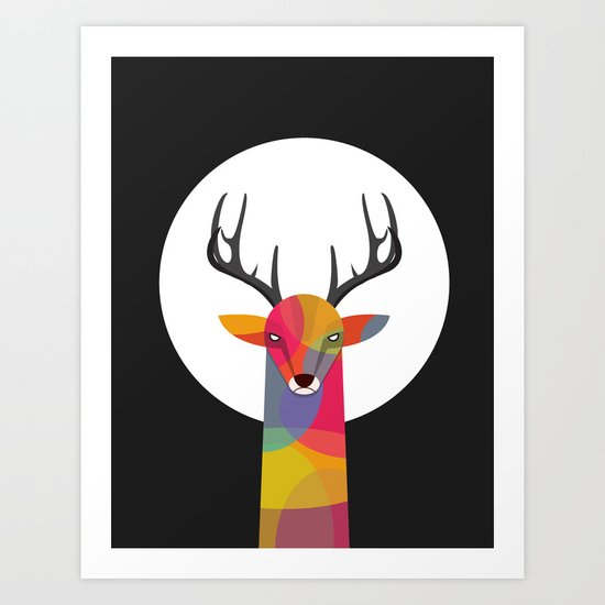 SO SERIOUS Art Print