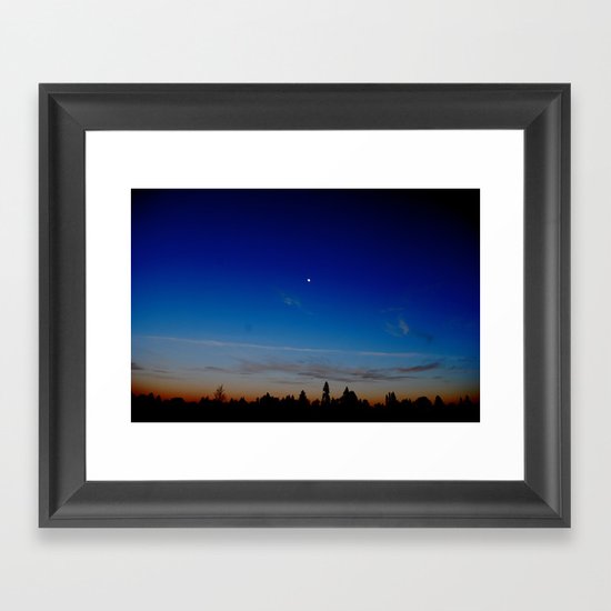 Skyline Framed Art Print