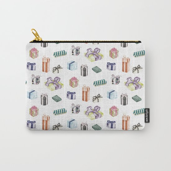 Birthday Presents Colour by Chrissy Curtin Carry-All Pouch