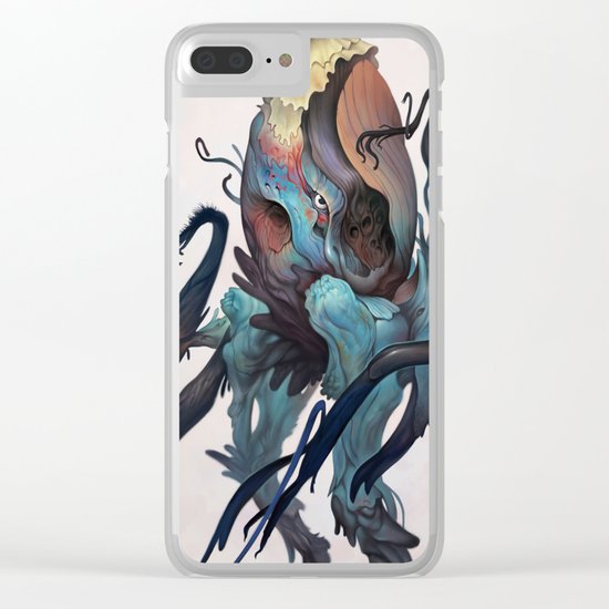 Cqueej Clear iPhone Case