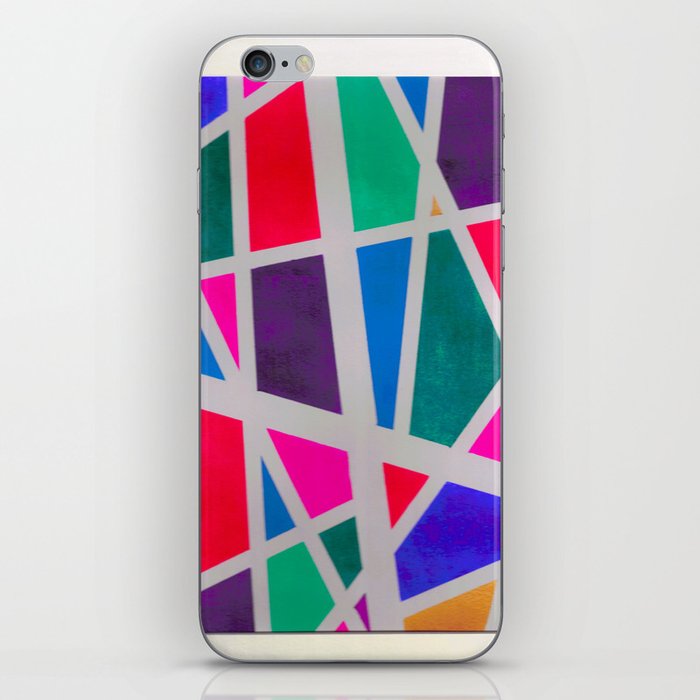 Saturated Stained Glass iPhone Skin