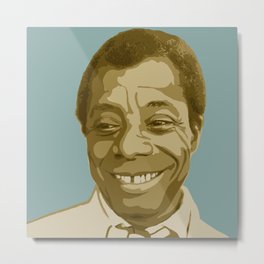 James Baldwin Metal Print