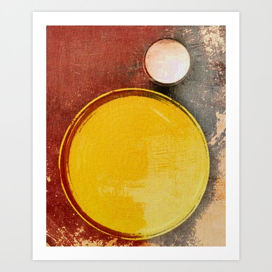 Kuaray and Jacy (Sun and Moon) Art Print