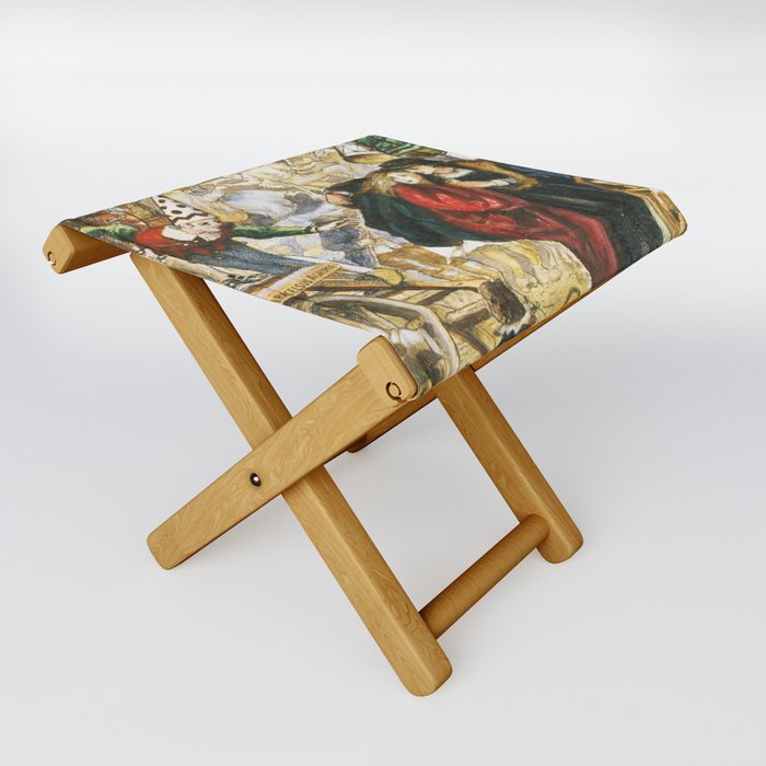 Arthur Hughes Vanity Fair Folding Stool