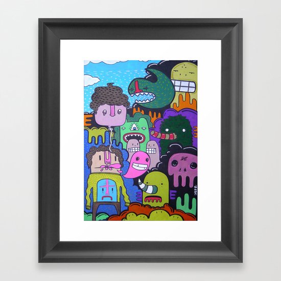 jus tha 1 Framed Art Print