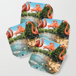 Flamingo Shore Coaster
