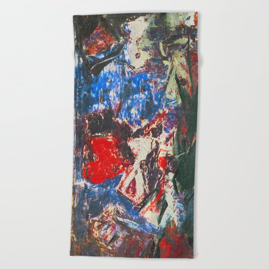 女性着物着て (woman wearing kimono) Beach Towel