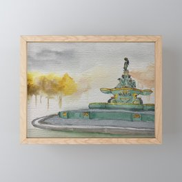 A Study of Ross Fountain 01 Framed Mini Art Print