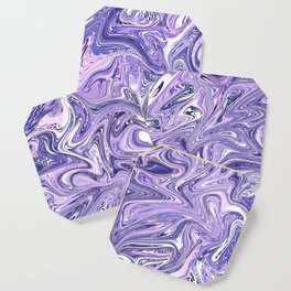 Purple Liquid Coaster