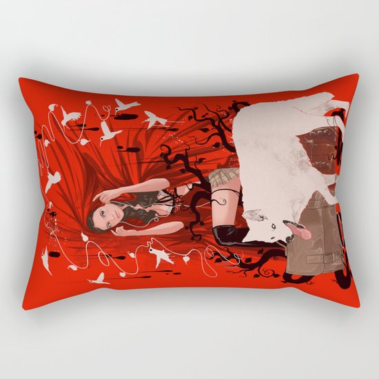 Jetlag Rectangular Pillow