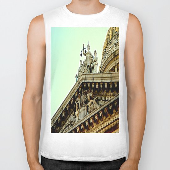 Lady Justice Biker Tank