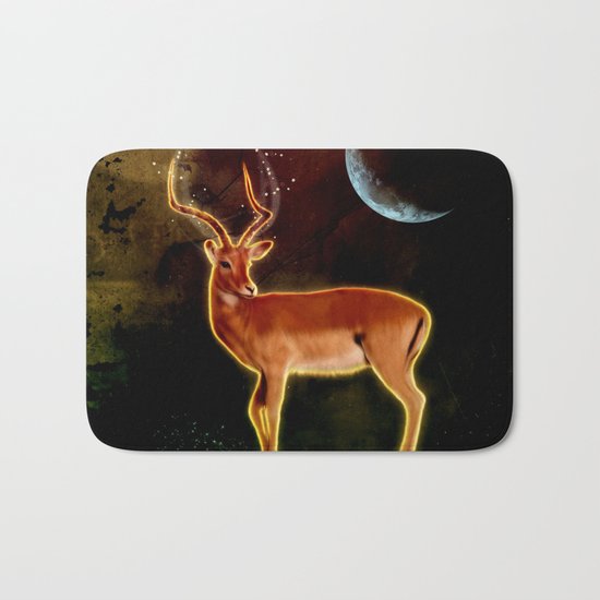 Wonderful antelope Bath Mat