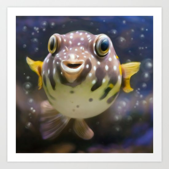 fugu Art Print