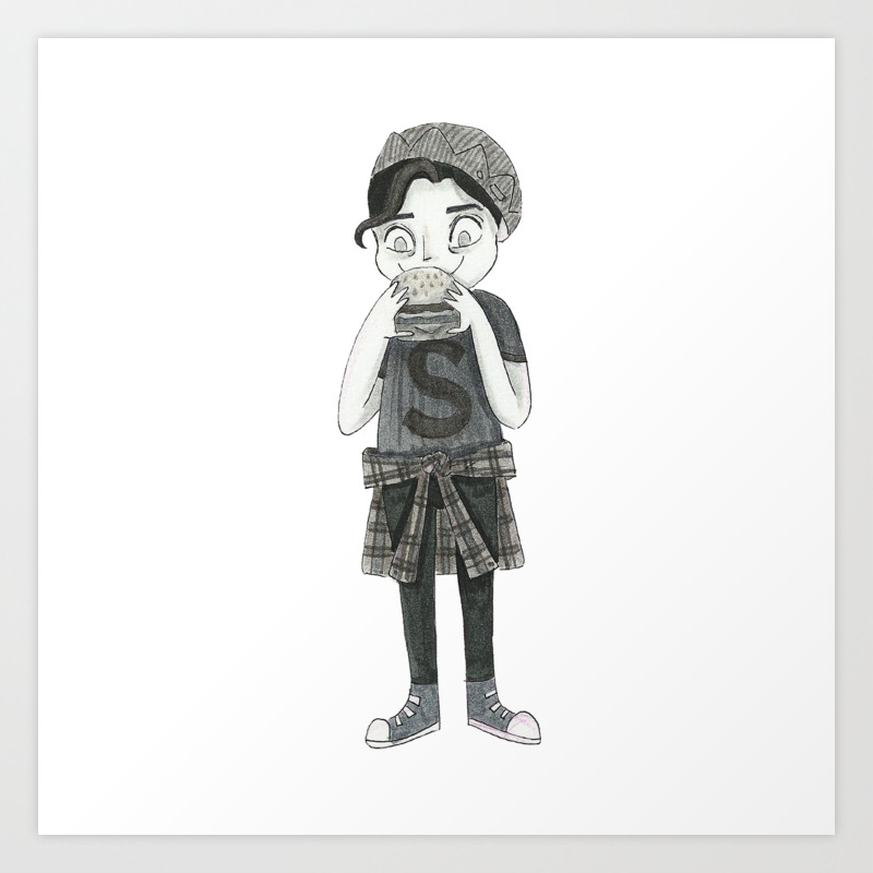 Jughead Jones Riverdale Art Print By Conshillustration Society6