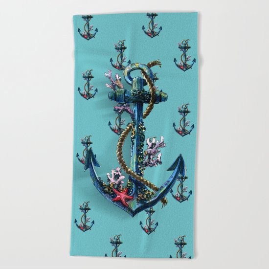 sea life Beach Towel