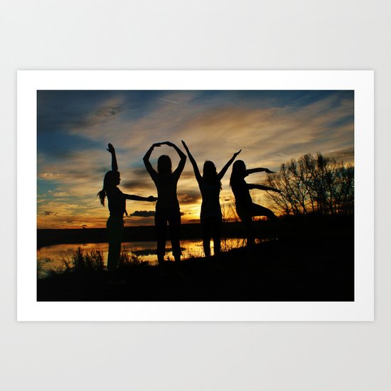 Love is beautiful Art Print