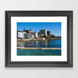 Manly Cove, Manly Beach Sydney Australia  Framed Art Print