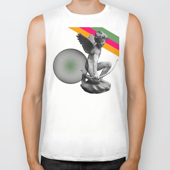 LOVE in a sphere Biker Tank