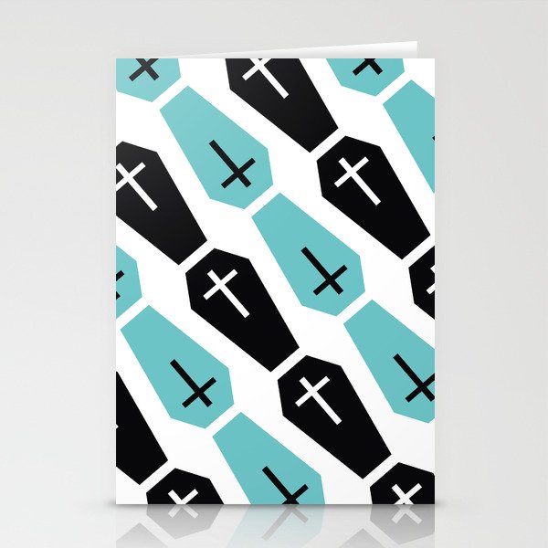 Coffin Stationery Cards