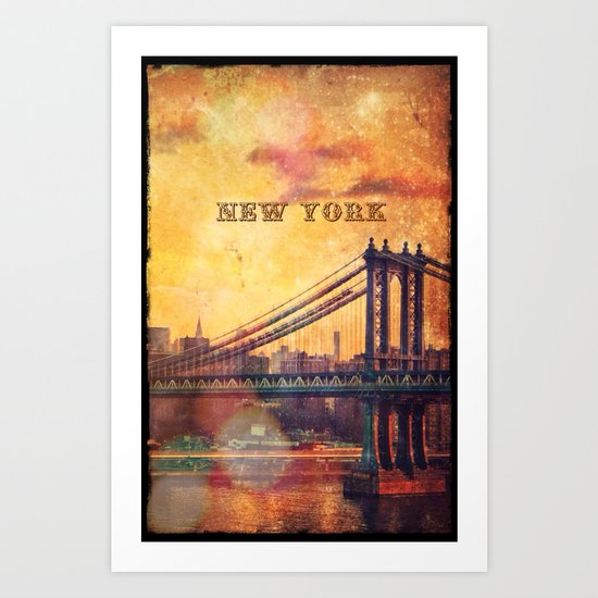 New York - for Iphone Art Print