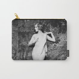 Hazel Forbes - Actress, dancer, and Ziegfeld girl Carry-All Pouch | American, Black And White, Girl, Fashion, Pageant, Dancer, Pose, 1920S, Actress, Glamour 