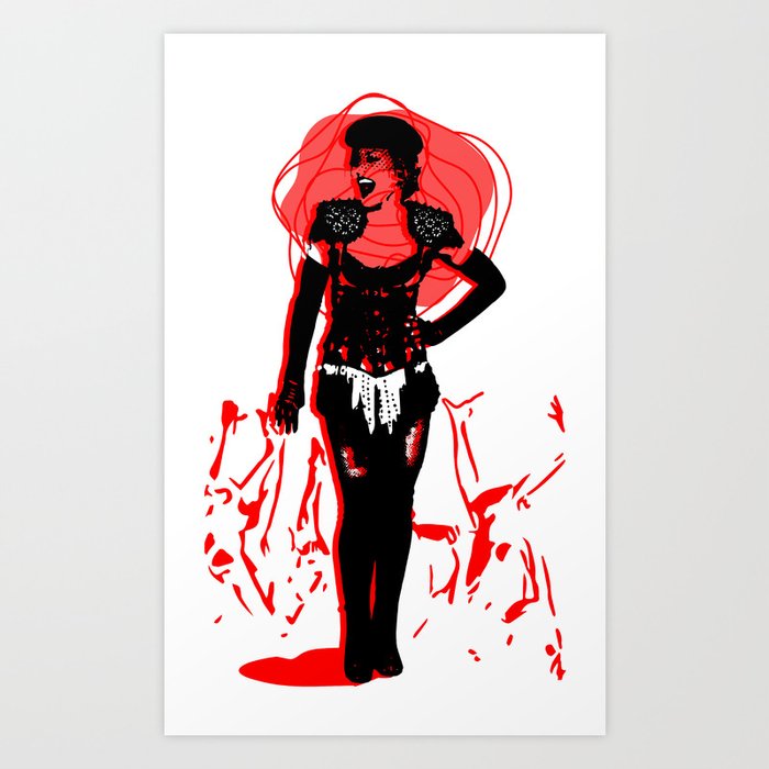 Sexy Matador Art Print