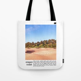 Beach at Sunset | Oregon Coast | Travel Photography Minimalism Tote Bag