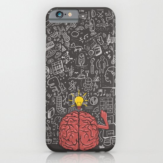 My Brain Won't Stop iPhone & iPod Case