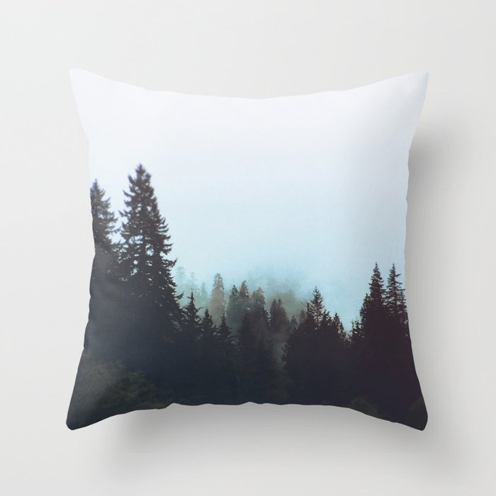 Washington Woodlands Throw Pillow