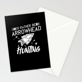 Arrowhead Hunting Collection Indian Stone Stationery Card