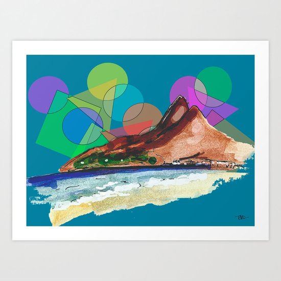 Leblon, Brazil Art Print