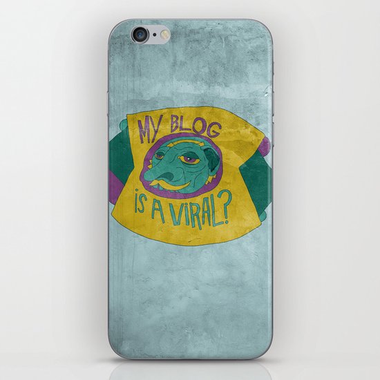 MAKE IT GO VIRUS iPhone & iPod Skin