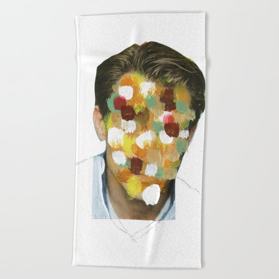 Color Portrait Disaster Beach Towel