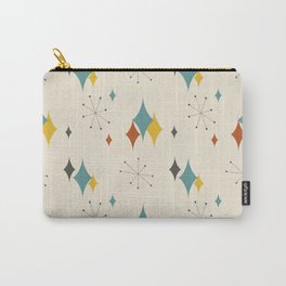 Mid Century Modern Stardust Pattern Carry-All Pouch