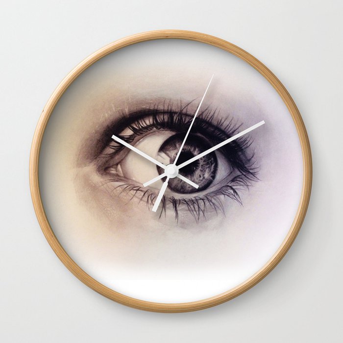 eye Wall Clock