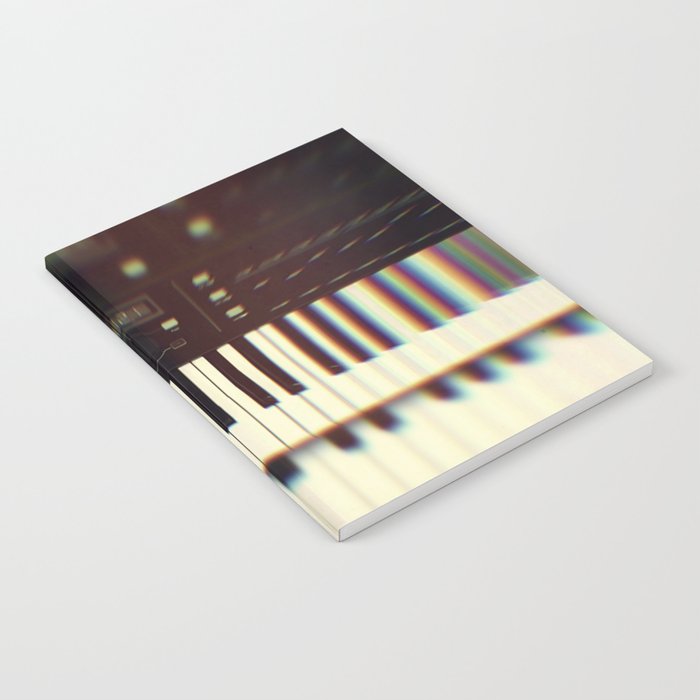 Piano Keyboard Synthesizer Notebook