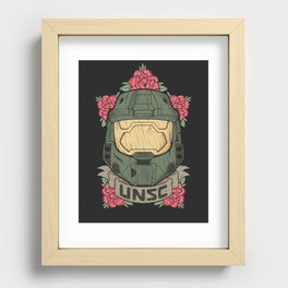 Halo UNSC Recessed Framed Print