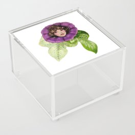 Bloomin' Heck Brunette Acrylic Box