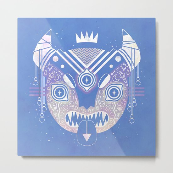 Sky Demon Metal Print