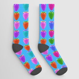 Strawberry Disco Socks
