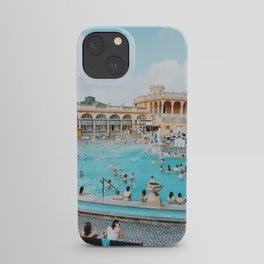Bathing in Budapest iPhone Case