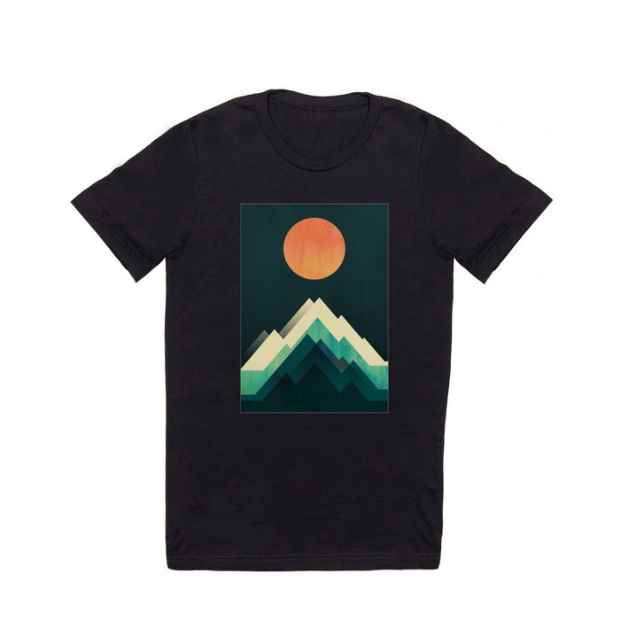 Ablaze on cold mountain T Shirt