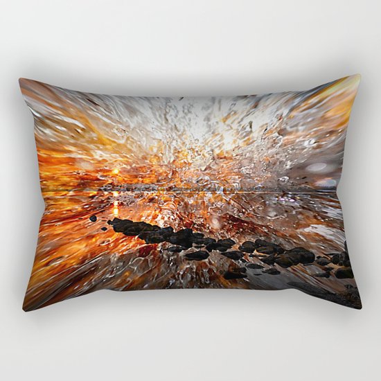 Abstract sunset Rectangular Pillow